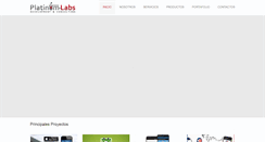 Desktop Screenshot of platinum-labs.com